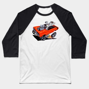 FULL CHARGE 1969 Dodge Charger Baseball T-Shirt